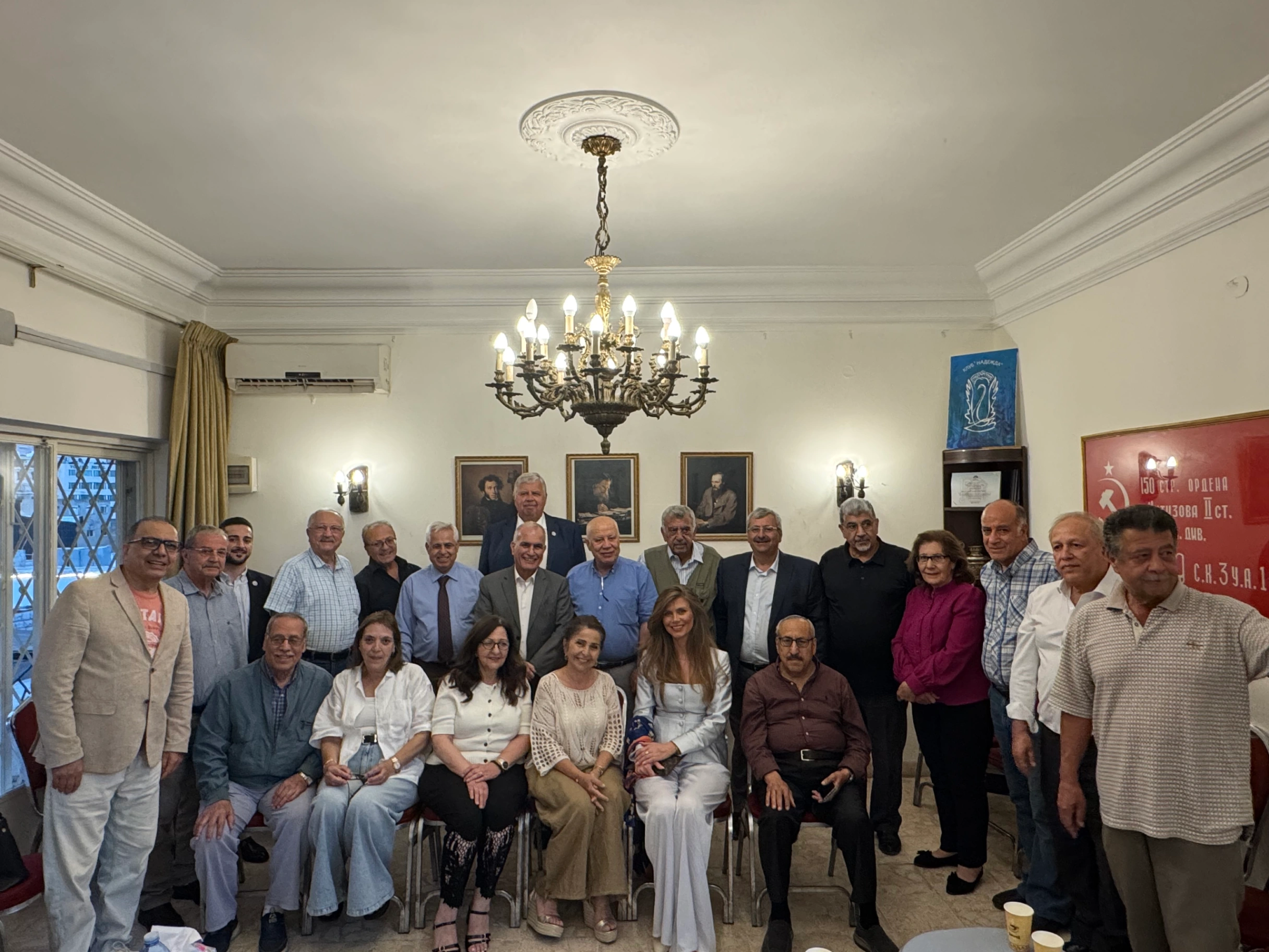 Representatives of Jordanian Public Organizations Met with a Delegation of the World Peoples Assembly